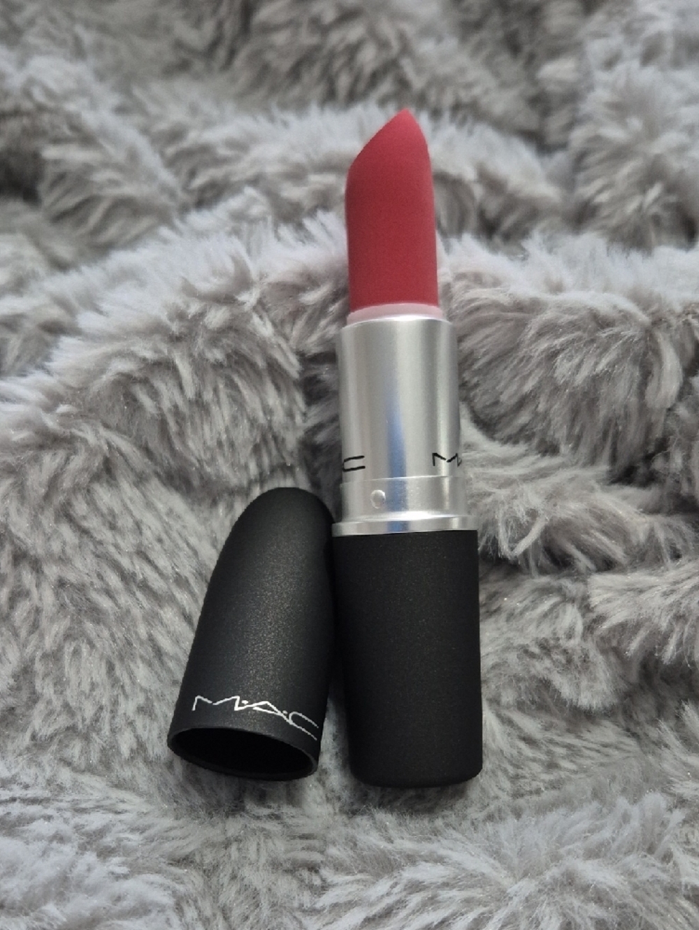 MAC Cosmetics A Little Tamed Powder Kiss Lipstick - Picture 2 of 5